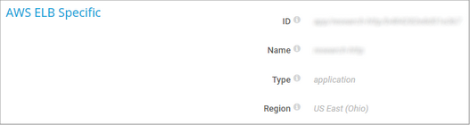 AWS ELB Specific AWS ELB Specific