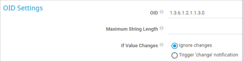 OID Settings OID Settings