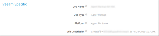 Veeam Specific Veeam Specific